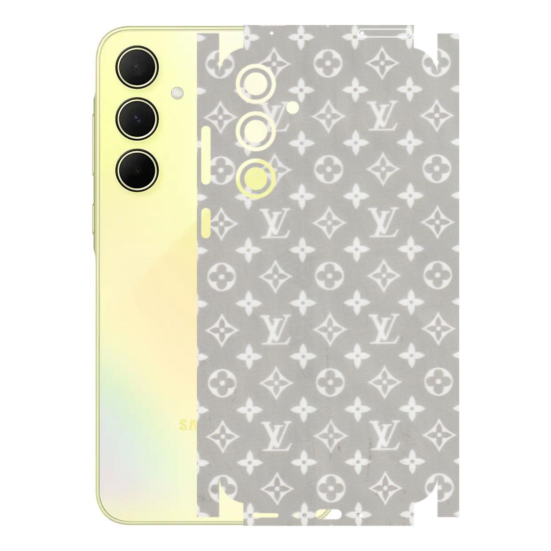 Samsung A/S Series Phone Skins (All Models) - Luxury Brands Logo - Transparent Finish (T-07) Samsung Galaxy A35 (5G)