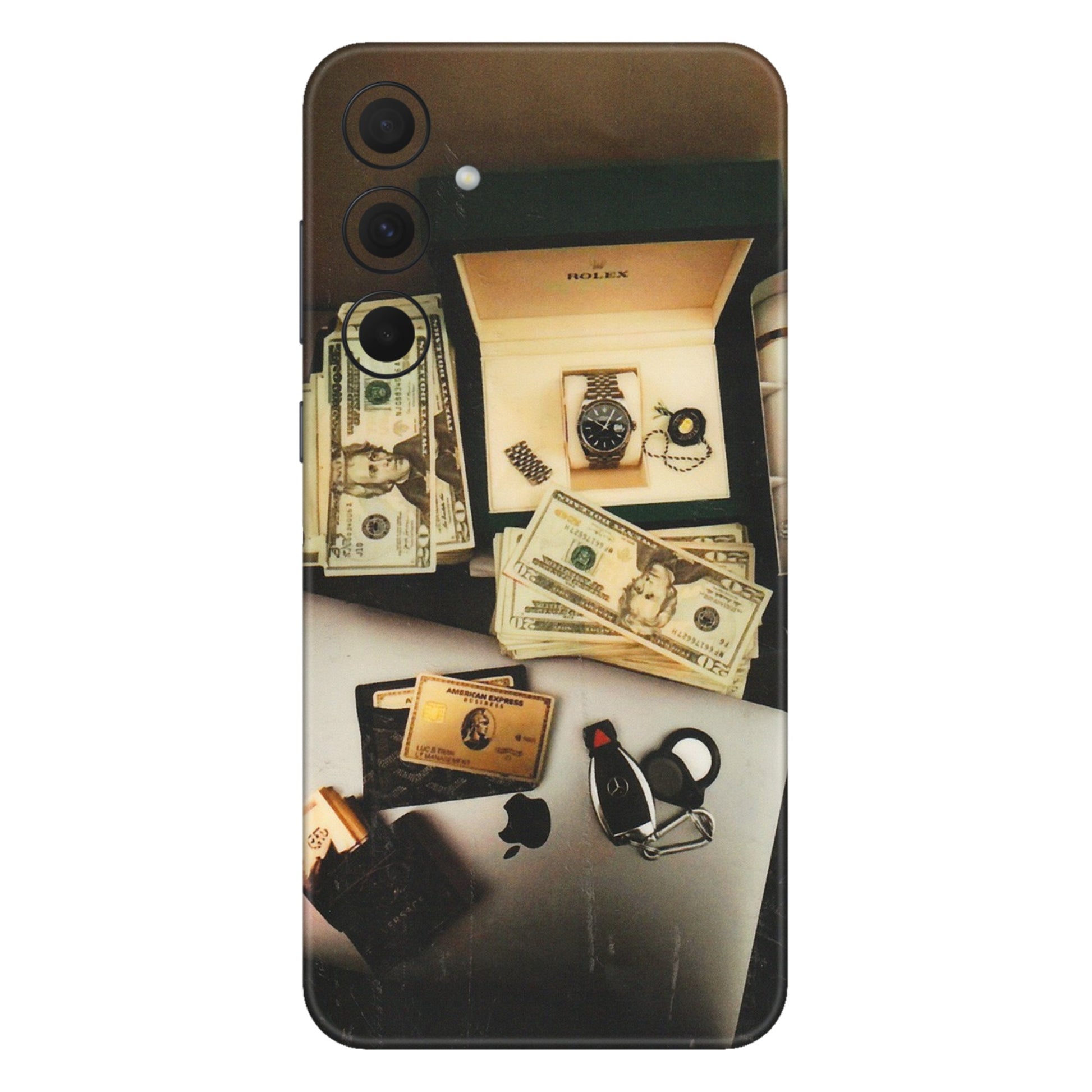 Samsung A/S Series Phone Skins (All Models) - Luxury Lifestyle - Transparent Finish (T-11) Samsung Galaxy A35 (5G)