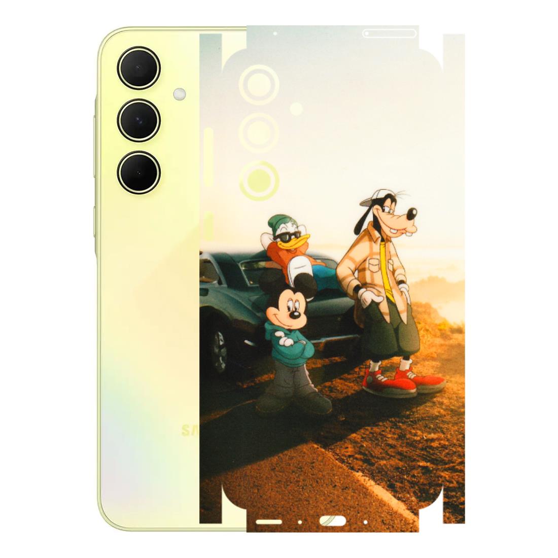 Samsung A/S Series Phone Skins (All Models) - Hello Mr. Goofy - Transparent Finish (T-13) Samsung Galaxy A35 (5G)
