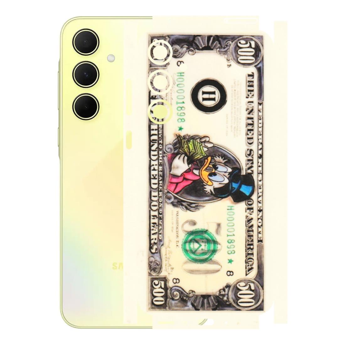 Samsung A/S Series Phone Skins (All Models) - Five Hundred Dollar Duck - Transparent Finish (T-15) Samsung Galaxy A35 (5G)