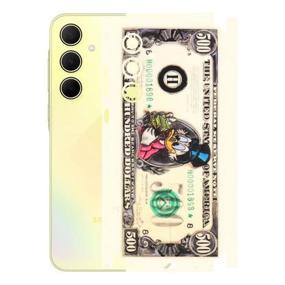 Samsung A/S Series Phone Skins (All Models) - Five Hundred Dollar Duck - Transparent Finish (T-15) Samsung Galaxy A35 (5G)