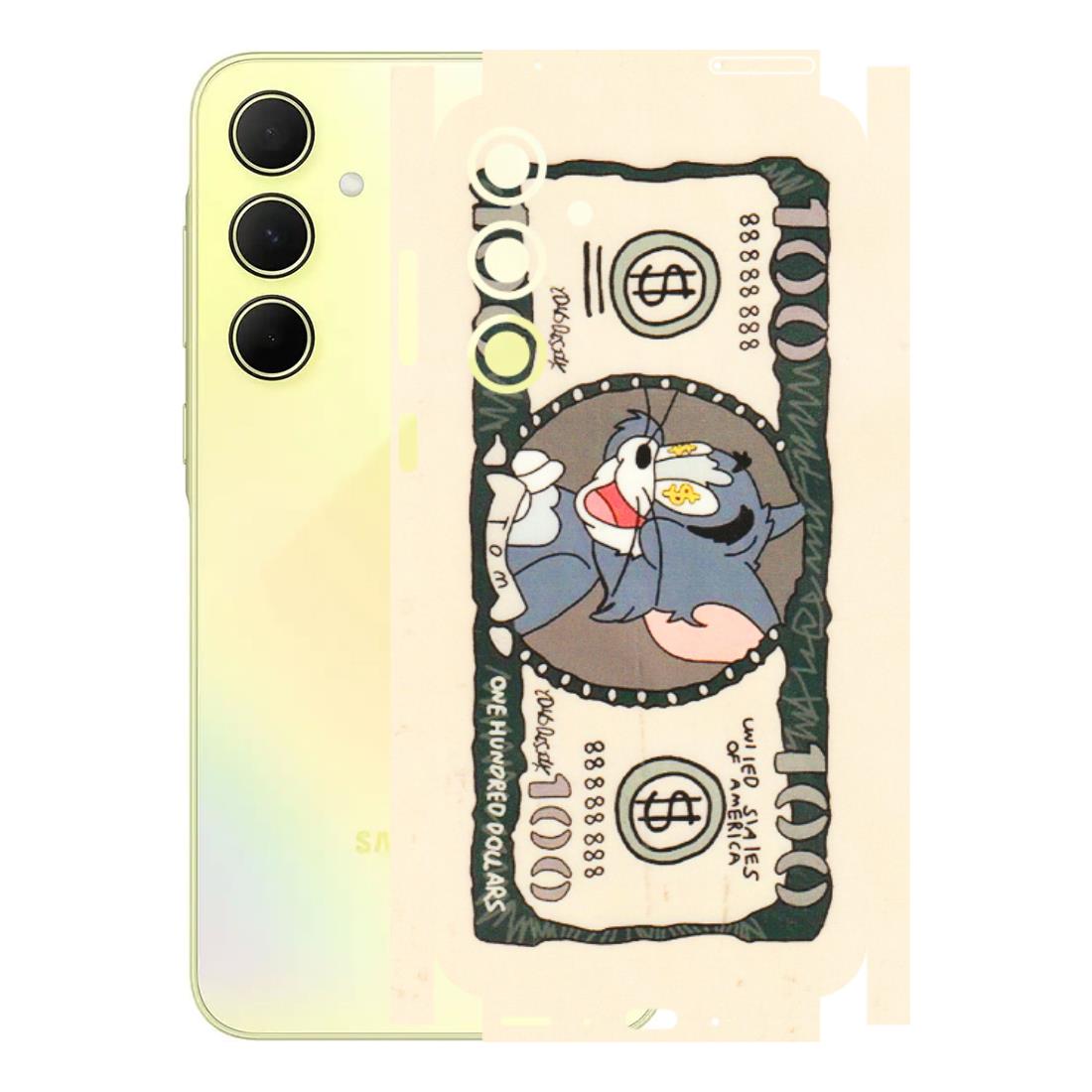 Samsung A/S Series Phone Skins (All Models) - One Hundred Dollar Tom - Transparent Finish (T-16) Samsung Galaxy A35 (5G)