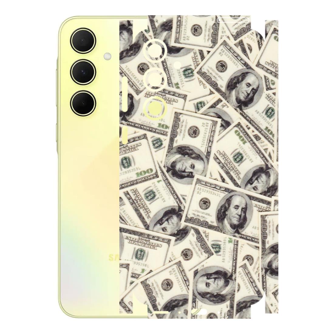 Samsung A/S Series Phone Skins (All Models) - Dollar Lover - Transparent Finish (T-17) Samsung Galaxy A35 (5G)