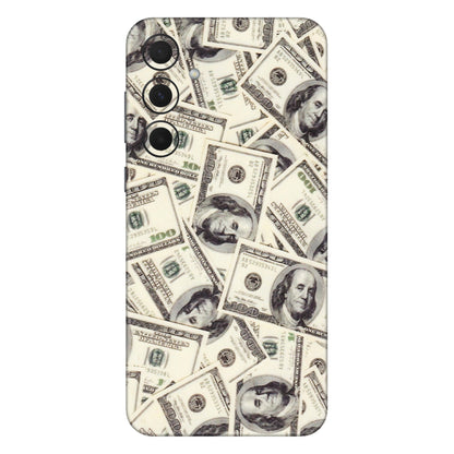 Samsung A/S Series Phone Skins (All Models) - Dollar Lover - Transparent Finish (T-17) Samsung Galaxy A35 (5G)