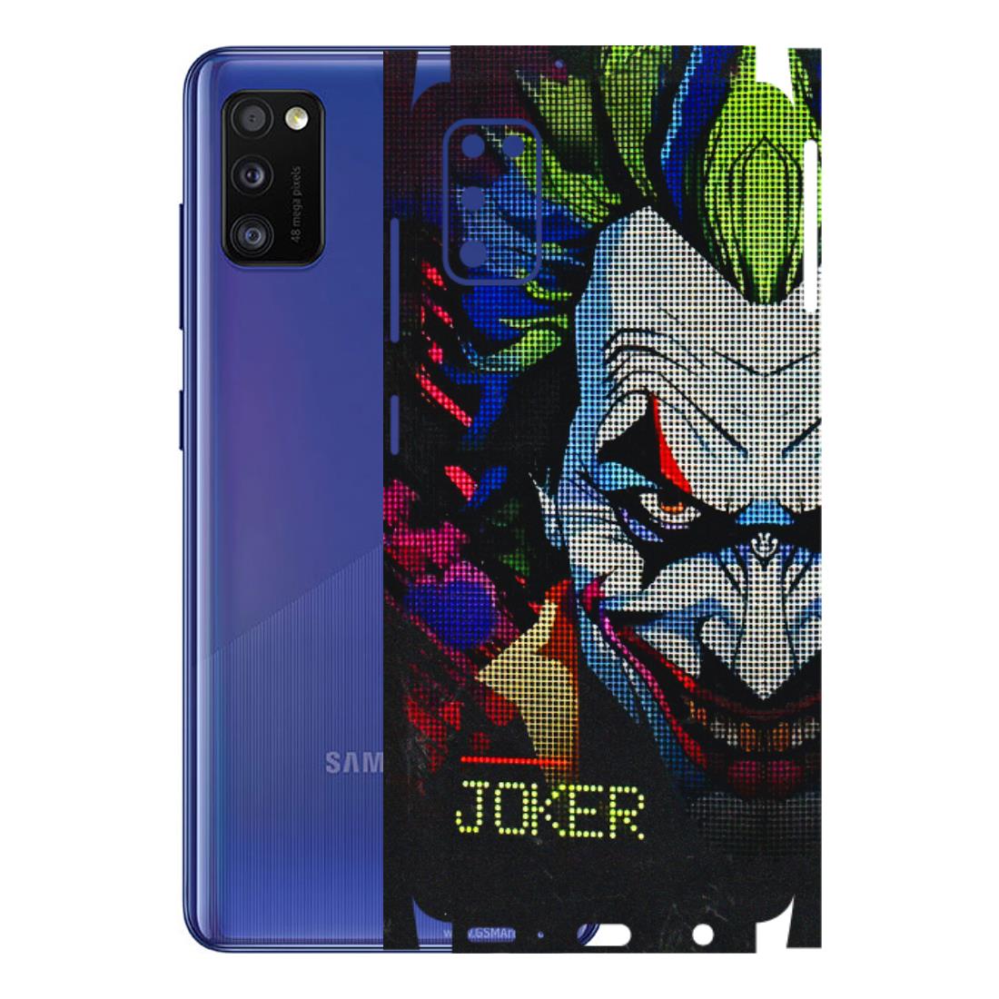 Samsung A/S Series Phone Skins (All Models) - Joker Dot Matrix - 3D Embossed Finish (L-08) Samsung Galaxy A41