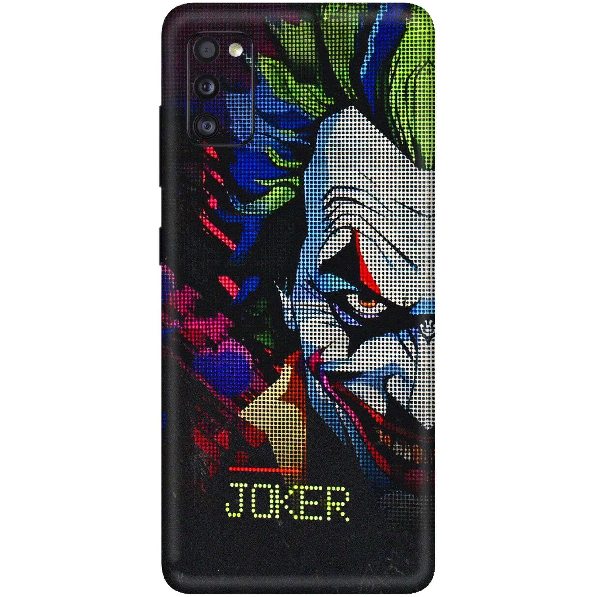 Samsung A/S Series Phone Skins (All Models) - Joker Dot Matrix - 3D Embossed Finish (L-08) Samsung Galaxy A41