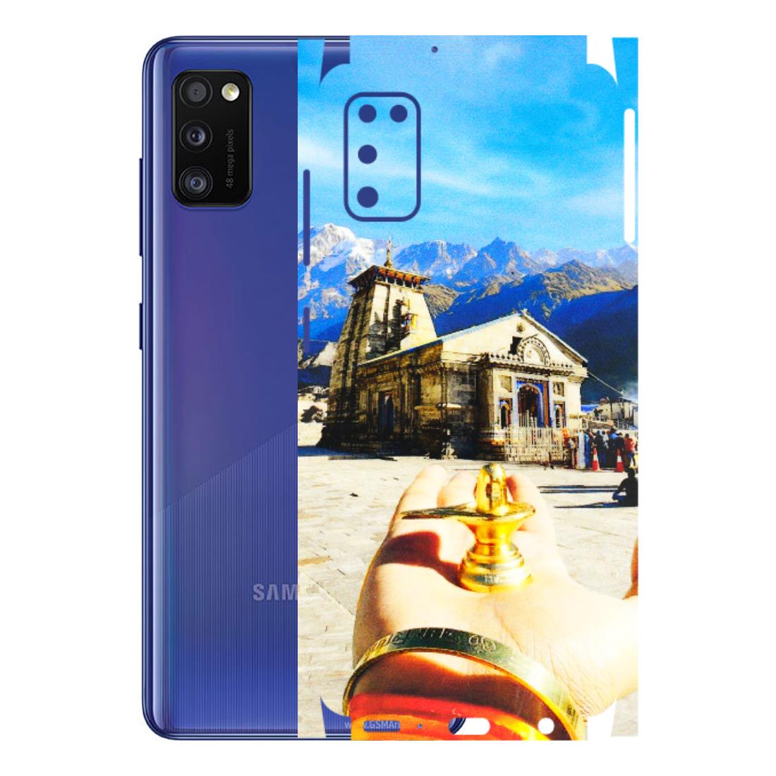 Samsung A/S Series Phone Skins (All Models) - Beauty of Kedarnath - 3D Embossed Finish (L-108) Samsung Galaxy A41