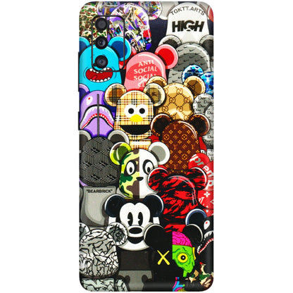 Samsung A/S Series Phone Skins (All Models) - More Mickey Mouses - 3D Embossed Finish (L-118) Samsung Galaxy A41