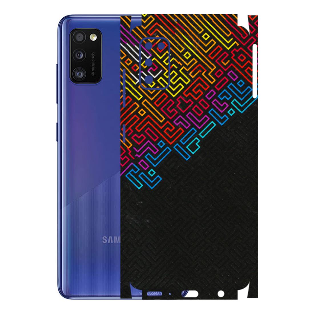 Samsung A/S Series Phone Skins (All Models) - Dotme Pattern Art - 3D Embossed Finish (L-121) Samsung Galaxy A41