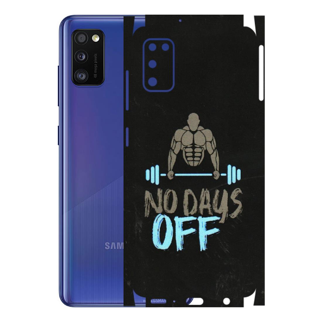 Samsung A/S Series Phone Skins (All Models) - Gym Lover - 3D Embossed Finish (L-127) Samsung Galaxy A41