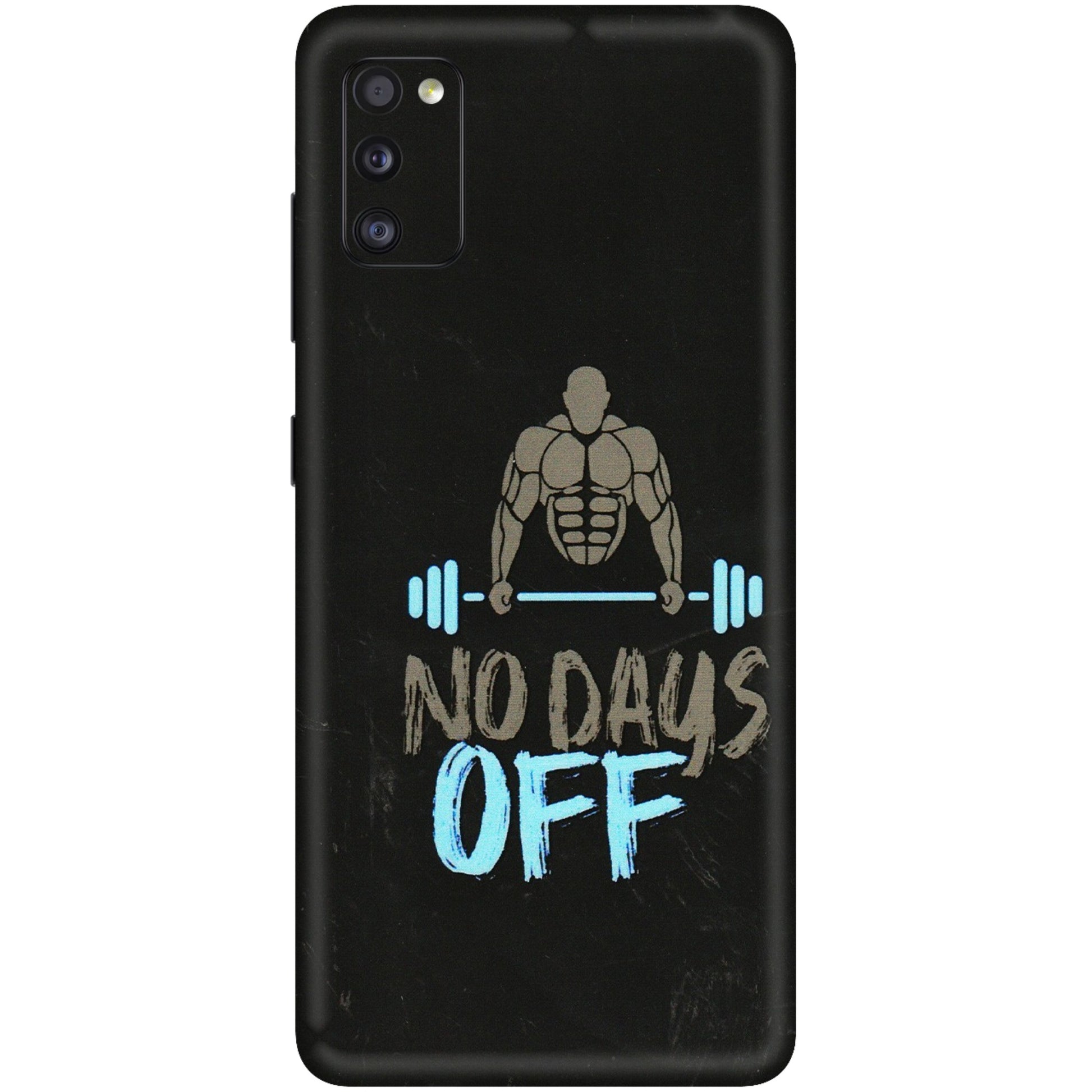 Samsung A/S Series Phone Skins (All Models) - Gym Lover - 3D Embossed Finish (L-127) Samsung Galaxy A41