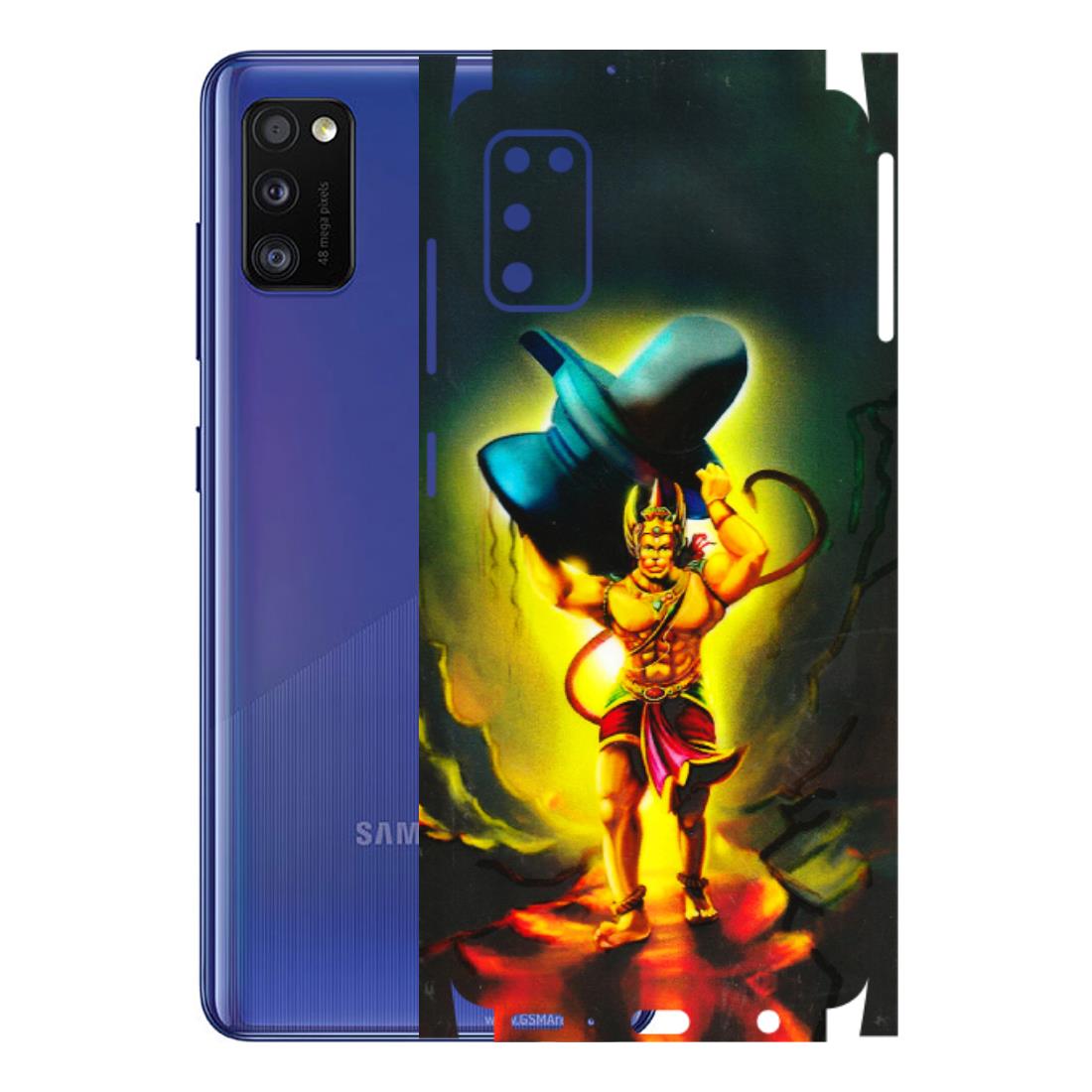 Samsung A/S Series Phone Skins (All Models) - Hanuman Ji - 3D Embossed Finish (L-128) Samsung Galaxy A41