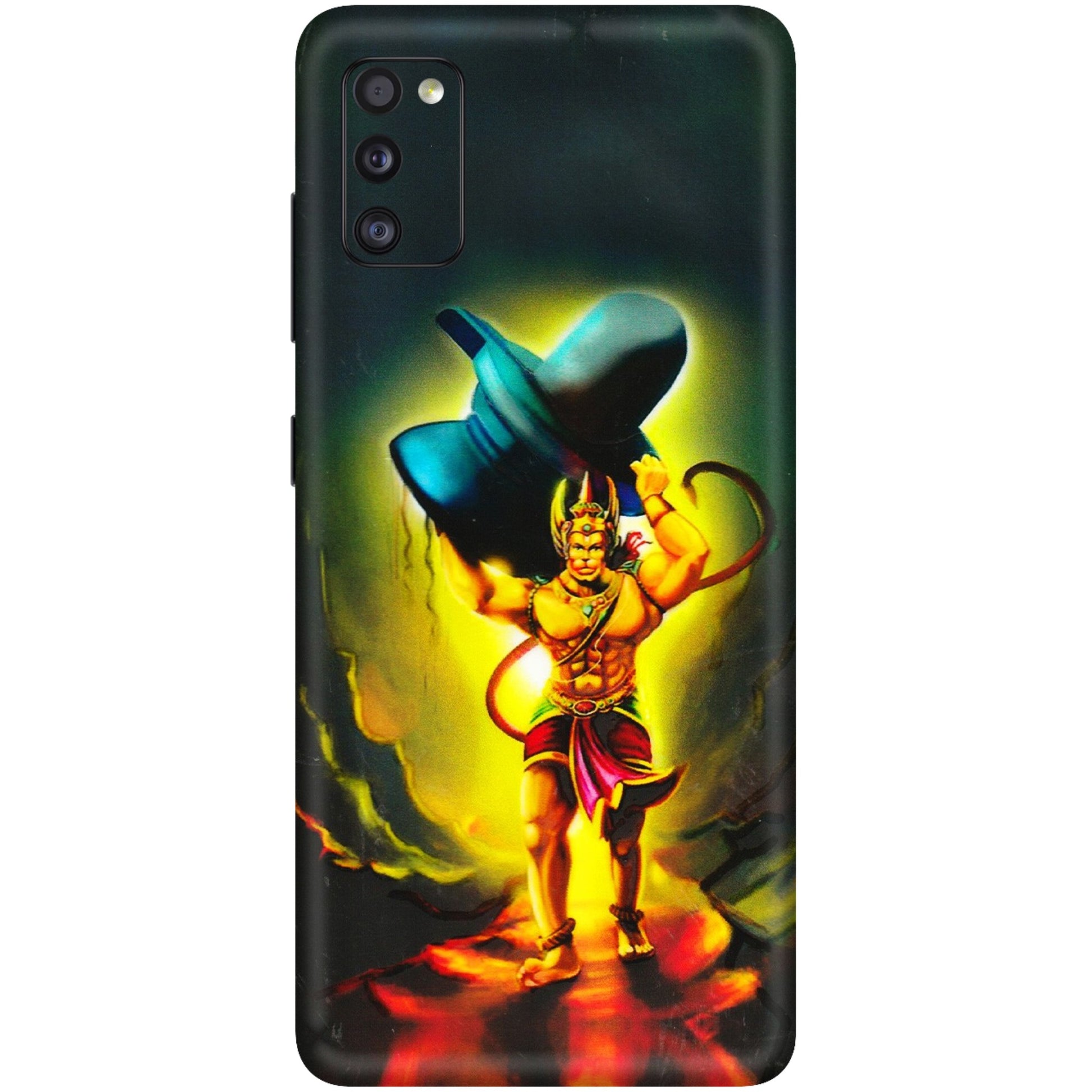 Samsung A/S Series Phone Skins (All Models) - Hanuman Ji - 3D Embossed Finish (L-128) Samsung Galaxy A41