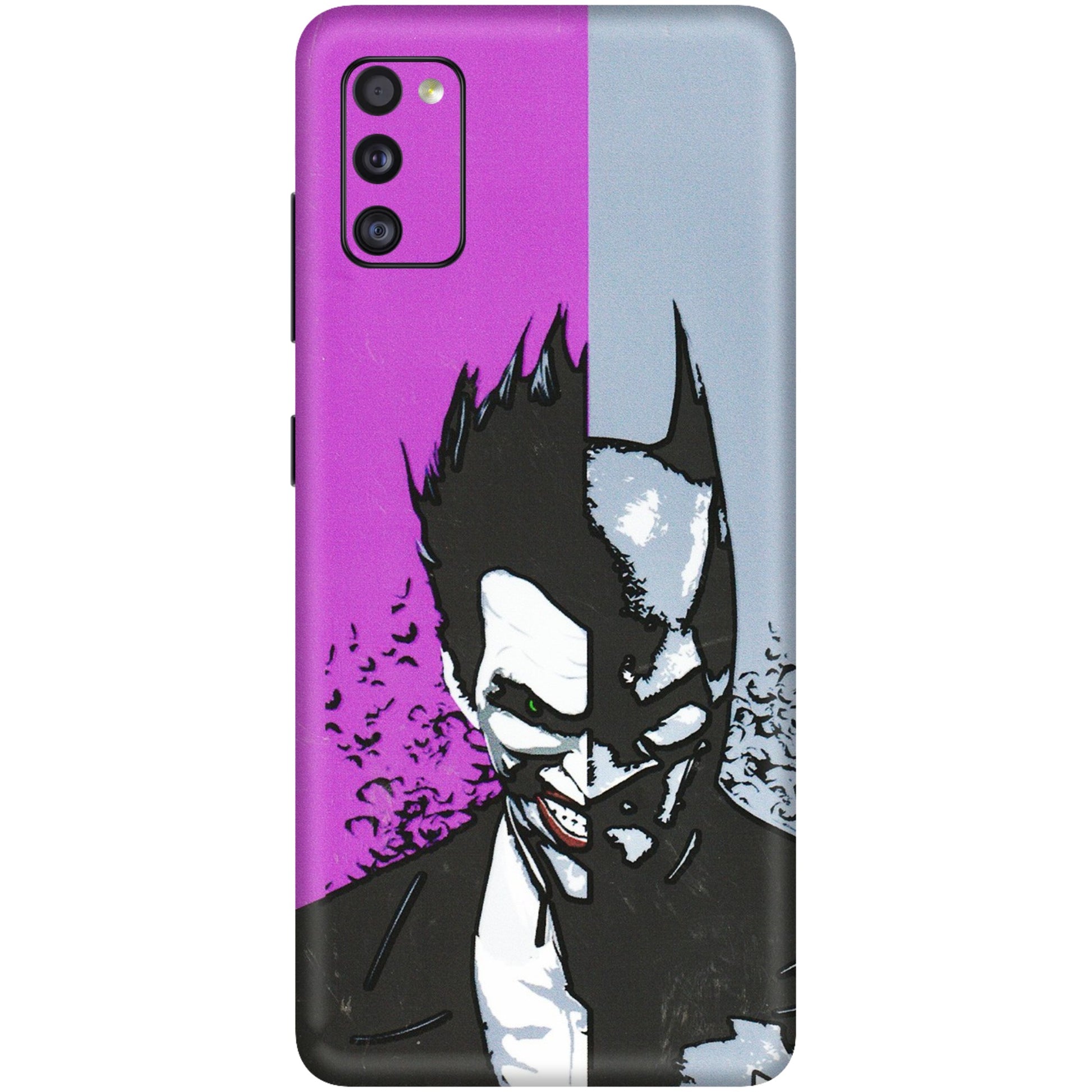 Samsung A/S Series Phone Skins (All Models) - Batman & Joker - 3D Embossed Finish (L-143) Samsung Galaxy A41