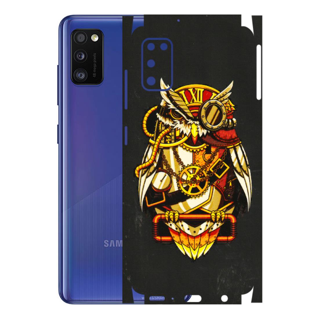 Samsung A/S Series Phone Skins (All Models) - Classy Smart Owl - 3D Embossed Finish (L-144) Samsung Galaxy A41