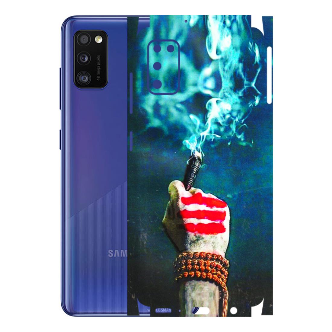 Samsung A/S Series Phone Skins (All Models) - Mahadev Bhakt - 3D Embossed Finish (L-146) Samsung Galaxy A41