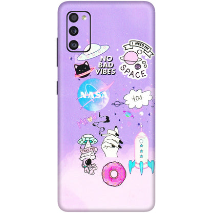 Samsung A/S Series Phone Skins (All Models) - I Need My Nasa Skin - 3D Embossed Finish (L-149) Samsung Galaxy A41
