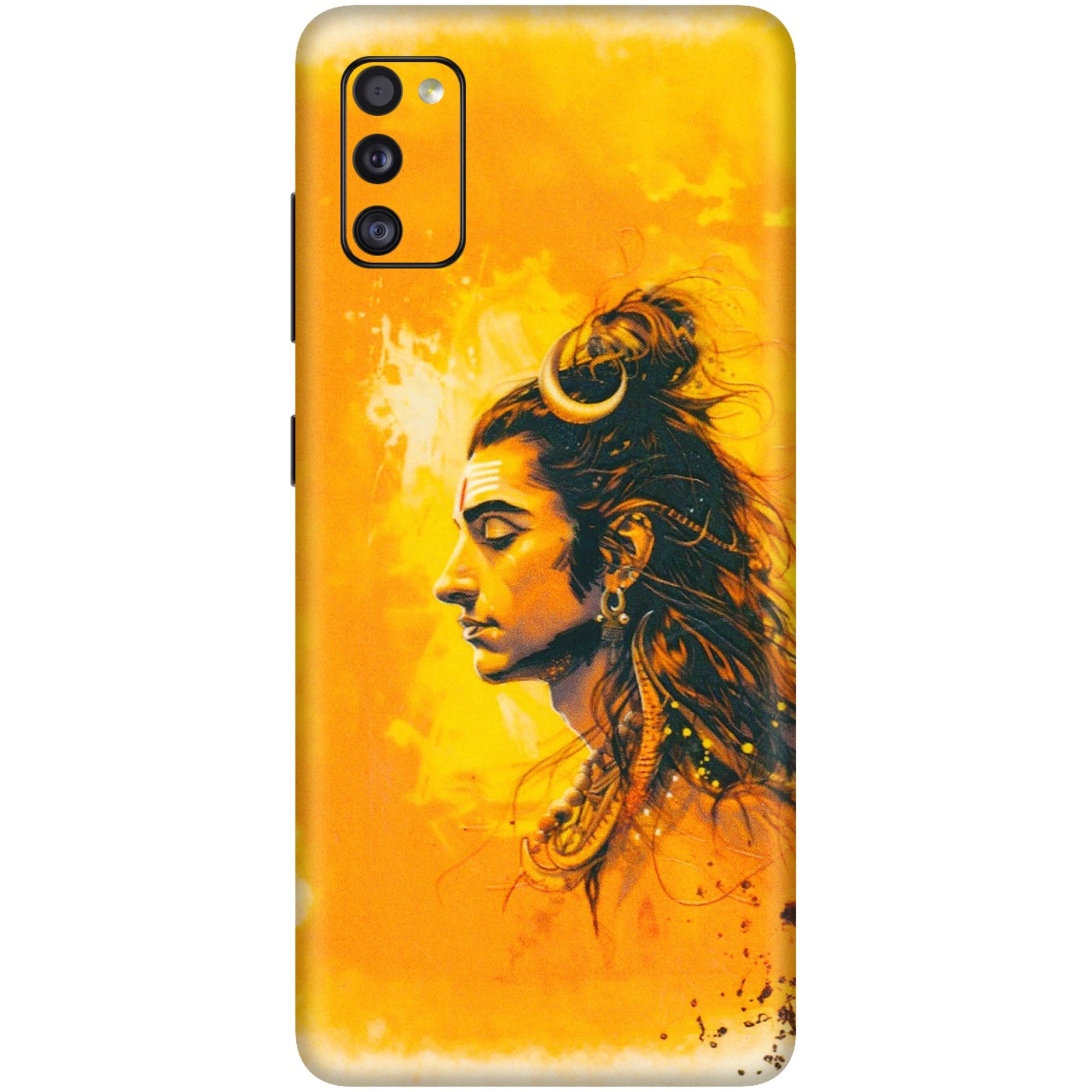 Samsung A/S Series Phone Skins (All Models) - Shiv Shakti - 3D Embossed Finish (L-14) Samsung Galaxy A41