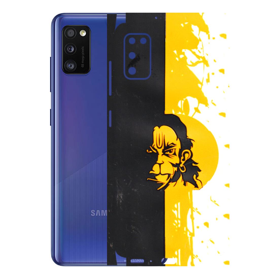 Samsung A/S Series Phone Skins (All Models) - Bajrangbali - 3D Embossed Finish (L-151) Samsung Galaxy A41