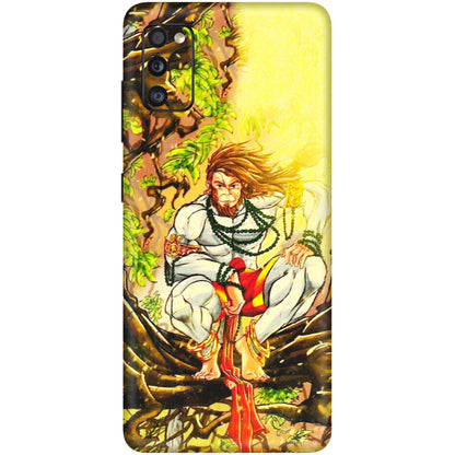 Samsung A/S Series Phone Skins (All Models) - Lord Hanuman - 3D Embossed Finish (L-152) Samsung Galaxy A41