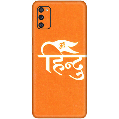 Samsung A/S Series Phone Skins (All Models) - Hindu Kesari - 3D Embossed Finish (L-154) Samsung Galaxy A41