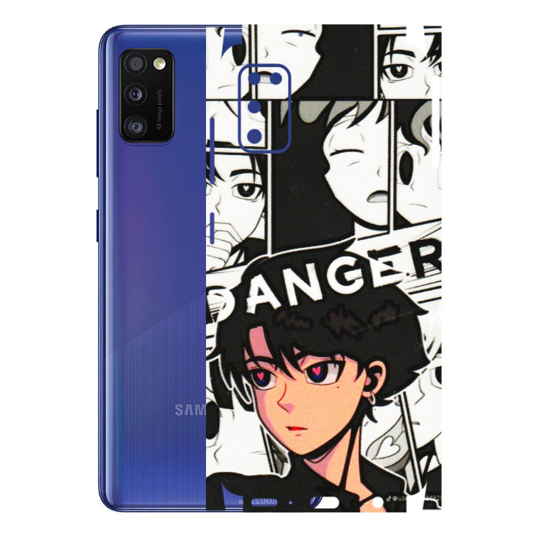 Samsung A/S Series Phone Skins (All Models) - Danger Anime - 3D Embossed Finish (L-155) Samsung Galaxy A41