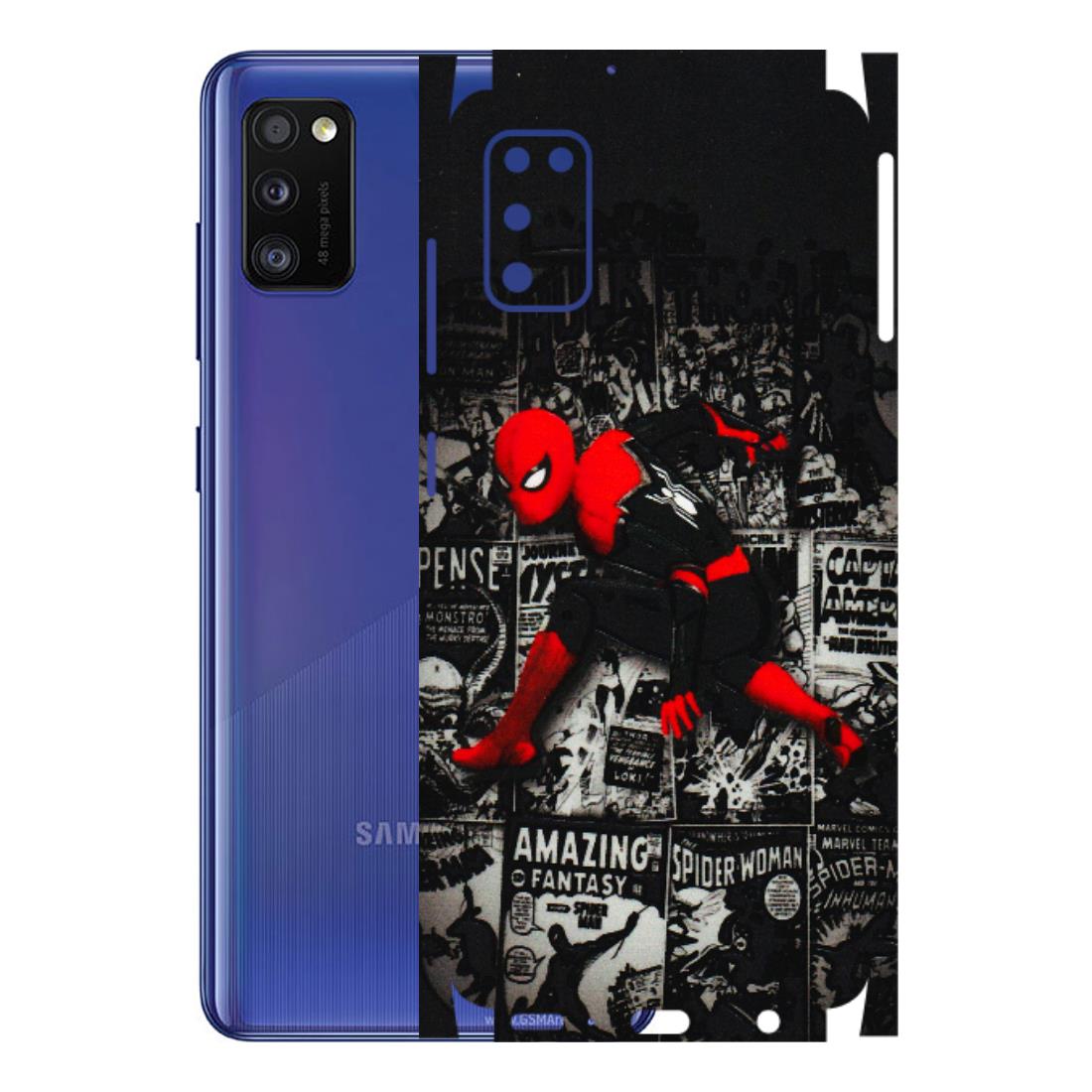 Samsung A/S Series Phone Skins (All Models) - SpiderMan New - 3D Embossed Finish (L-162) Samsung Galaxy A41