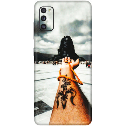 Samsung A/S Series Phone Skins (All Models) - Jai Adiyogi Mahakaal - 3D Embossed Finish (L-164) Samsung Galaxy A41