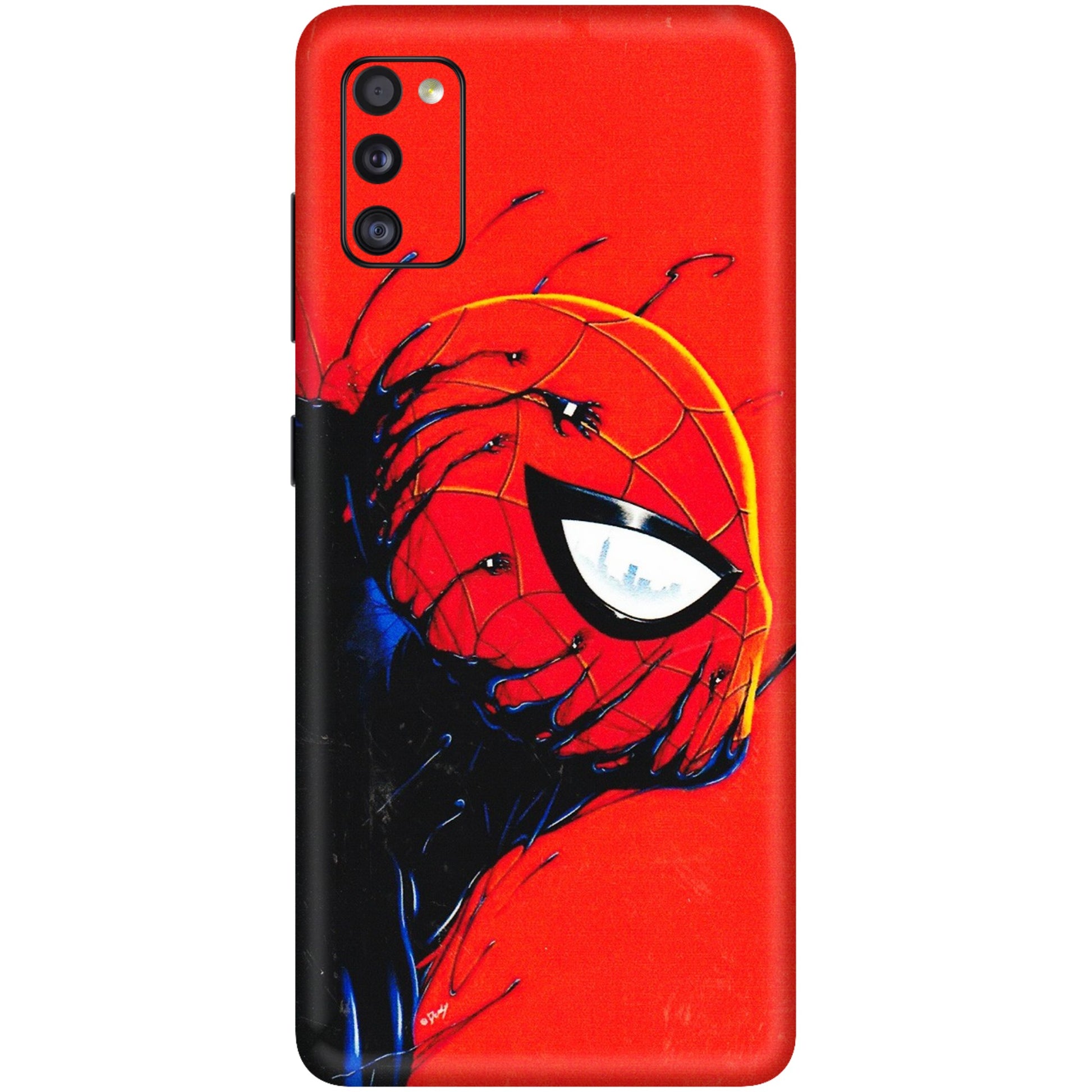 Samsung A/S Series Phone Skins (All Models) - Spiderman Face Venom - 3D Embossed Finish (L-165) Samsung Galaxy A41