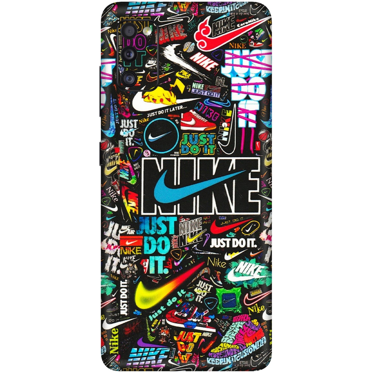 Samsung A/S Series Phone Skins (All Models) - Just Do It Doodles - 3D Embossed Finish (L-166) Samsung Galaxy A41