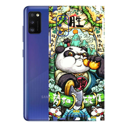 Samsung A/S Series Phone Skins (All Models) - Royal Rich Panda - 3D Embossed Finish (L-170) Samsung Galaxy A41