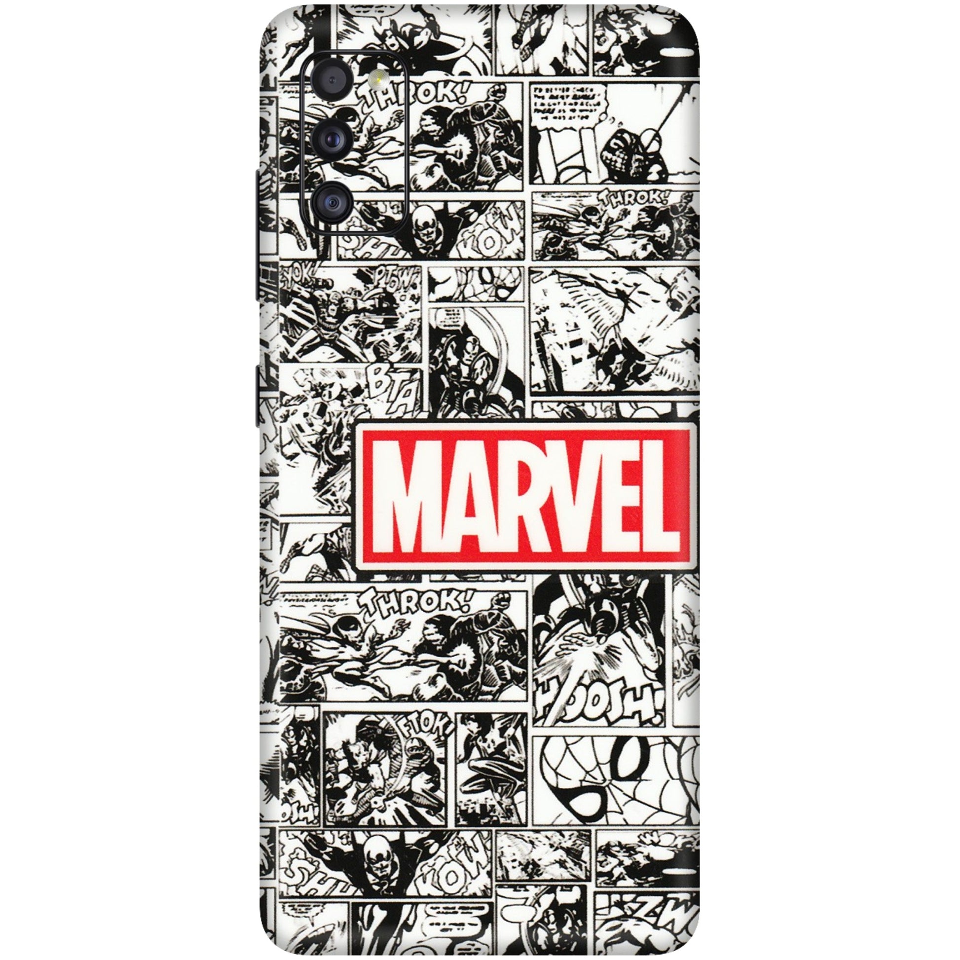 Samsung A/S Series Phone Skins (All Models) - Marvel Comic - 3D Embossed Finish (L-171) Samsung Galaxy A41
