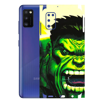 Samsung A/S Series Phone Skins (All Models) - Hulk - 3D Embossed Finish (L-180) Samsung Galaxy A41