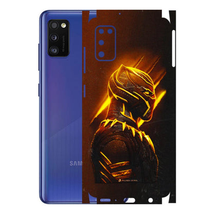 Samsung A/S Series Phone Skins (All Models) - Gold Black Panther - 3D Embossed Finish (L-181) Samsung Galaxy A41