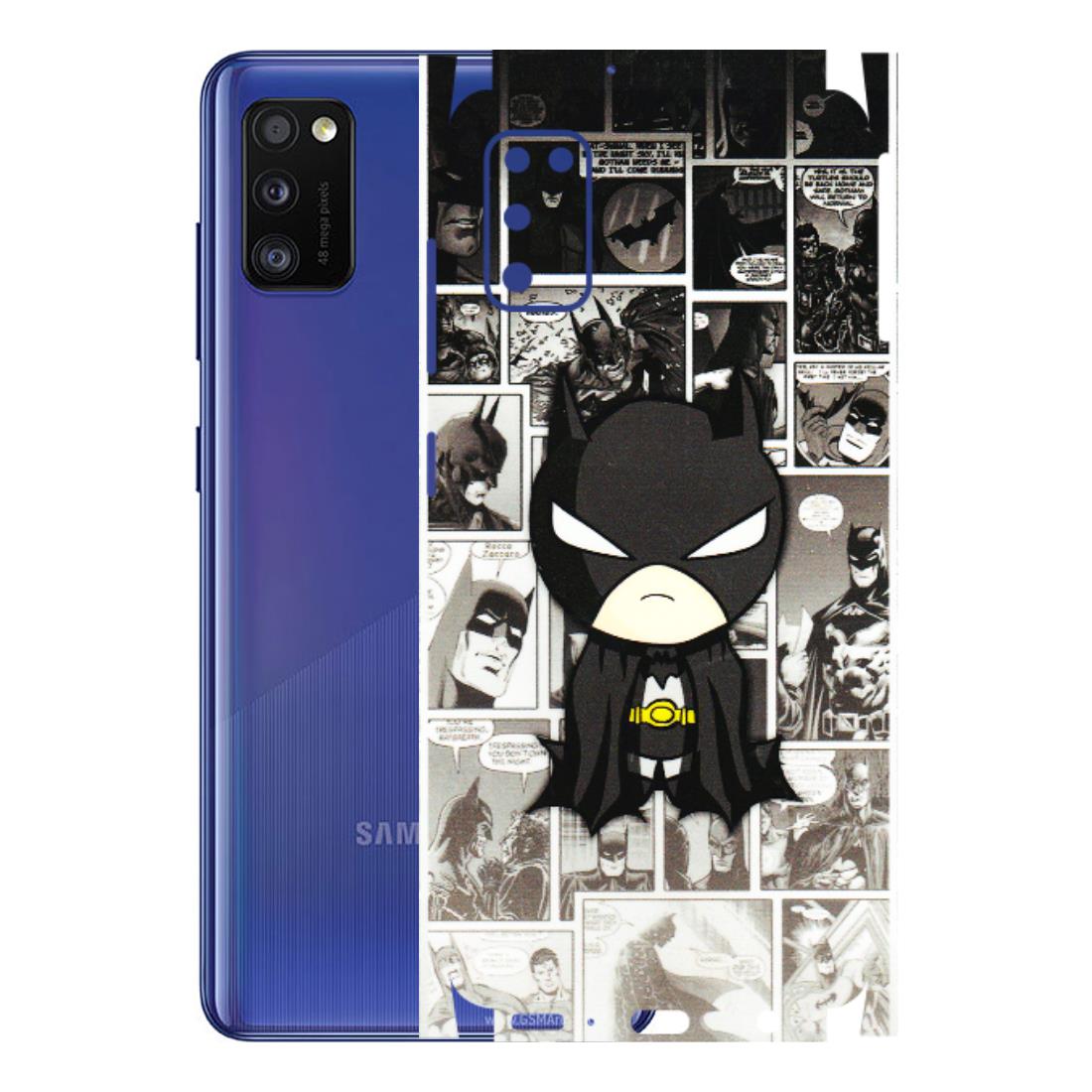Samsung A/S Series Phone Skins (All Models) - Toon Batman - 3D Embossed Finish (L-182) Samsung Galaxy A41