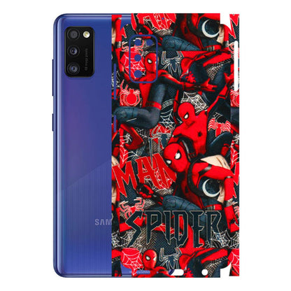 Samsung A/S Series Phone Skins (All Models) - SpiderMan Cool - 3D Embossed Finish (L-188) Samsung Galaxy A41