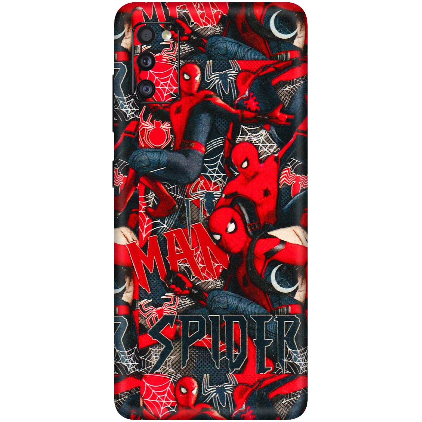 Samsung A/S Series Phone Skins (All Models) - SpiderMan Cool - 3D Embossed Finish (L-188) Samsung Galaxy A41