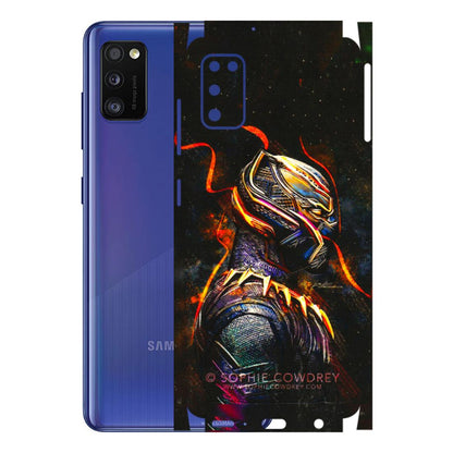 Samsung A/S Series Phone Skins (All Models) - Black Panther - 3D Embossed Finish (L-190) Samsung Galaxy A41