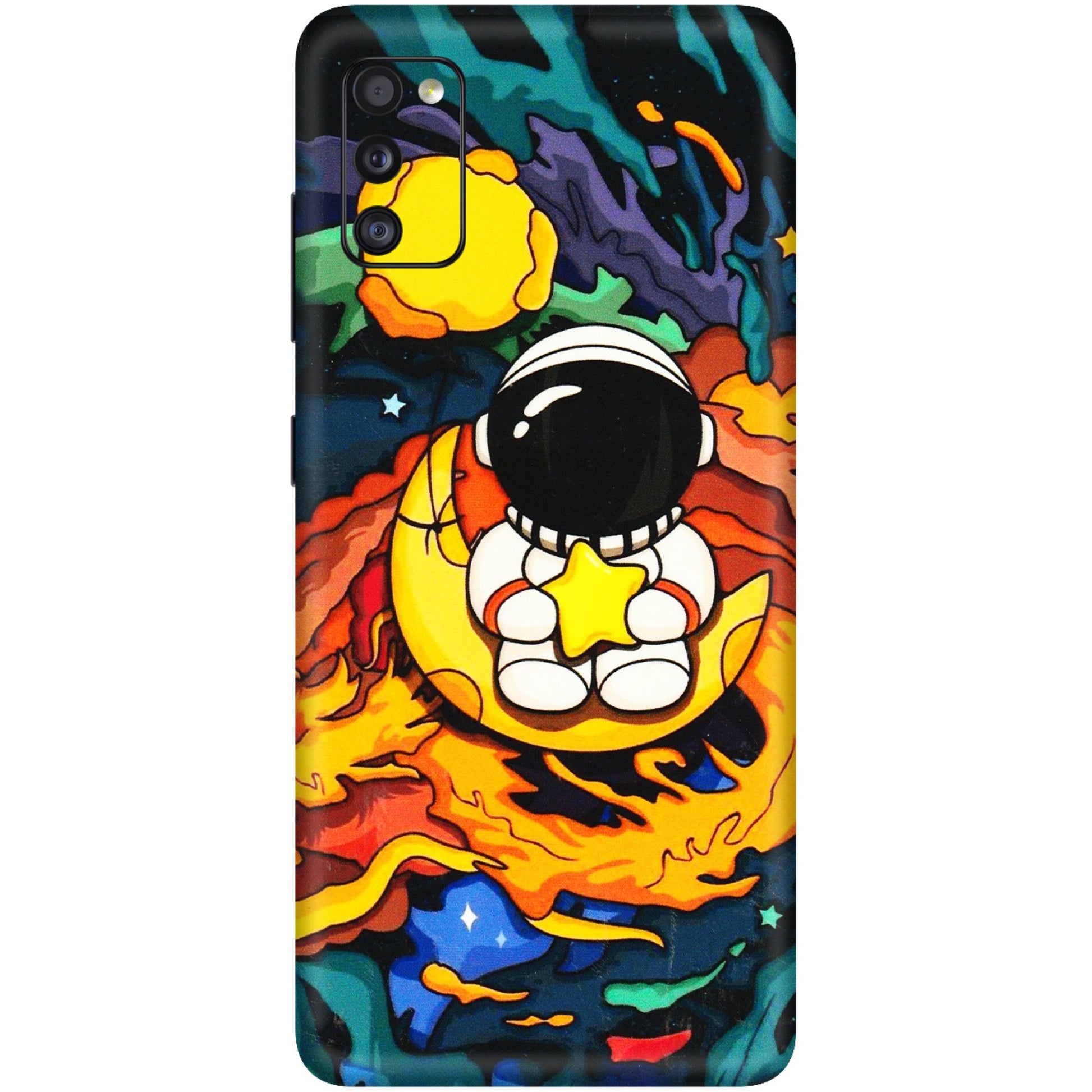 Samsung A/S Series Phone Skins (All Models) - Baby Astronaut - 3D Embossed Finish (L-197) Samsung Galaxy A41