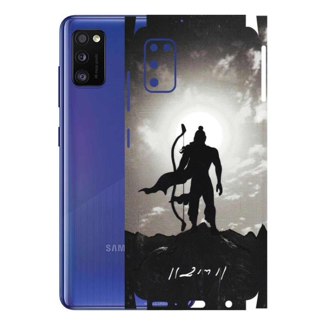 Samsung A/S Series Phone Skins (All Models) - Jai Siya Ram - 3D Embossed Finish (L-200) Samsung Galaxy A41