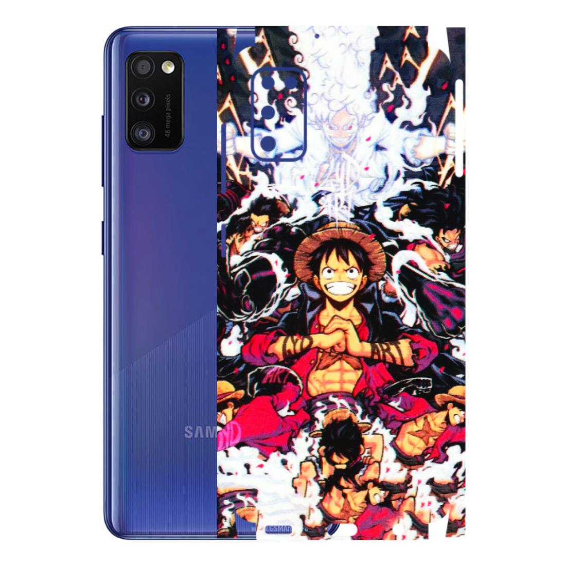 Samsung A/S Series Phone Skins (All Models) - Luffy Anime Character - 3D Embossed Finish (L-203) Samsung Galaxy A41
