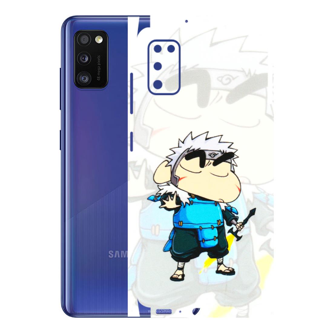 Samsung A/S Series Phone Skins (All Models) - Angry Young Shinchan - 3D Embossed Finish (L-226) Samsung Galaxy A41