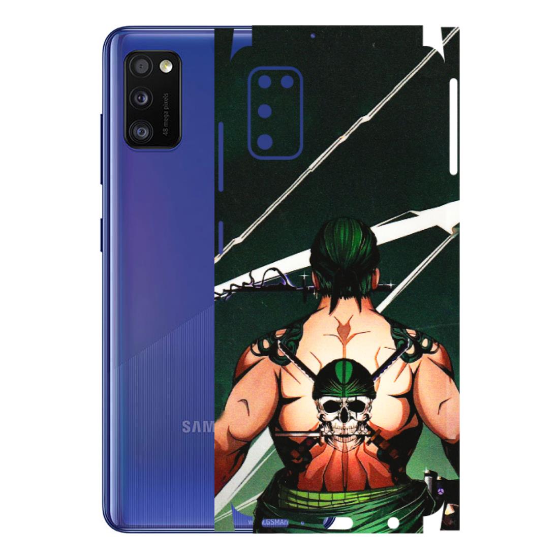 Samsung A/S Series Phone Skins (All Models) - Zoro Anime - 3D Embossed Finish (L-23) Samsung Galaxy A41