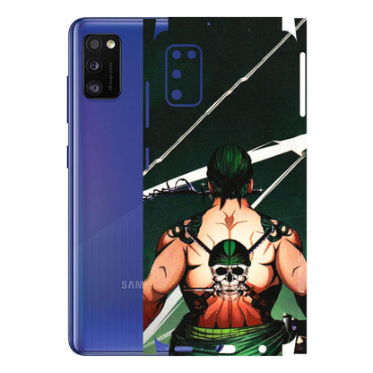 Samsung A/S Series Phone Skins (All Models) - Zoro Anime - 3D Embossed Finish (L-23) Samsung Galaxy A41