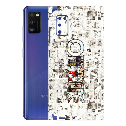 Samsung A/S Series Phone Skins (All Models) - One Piece Manga - 3D Embossed Finish (L-26) Samsung Galaxy A41
