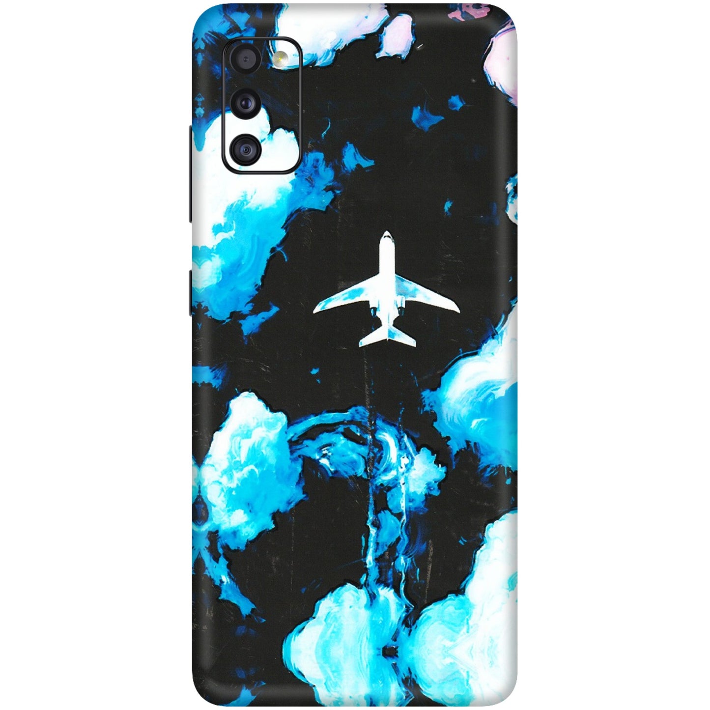 Samsung A/S Series Phone Skins (All Models) - Travel In Airline - 3D Embossed Finish (L-264) Samsung Galaxy A41