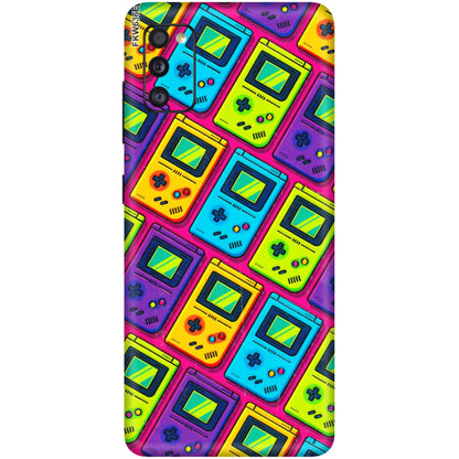 Samsung A/S Series Phone Skins (All Models) - Gameboy Colourful - 3D Embossed Finish (L-266) Samsung Galaxy A41