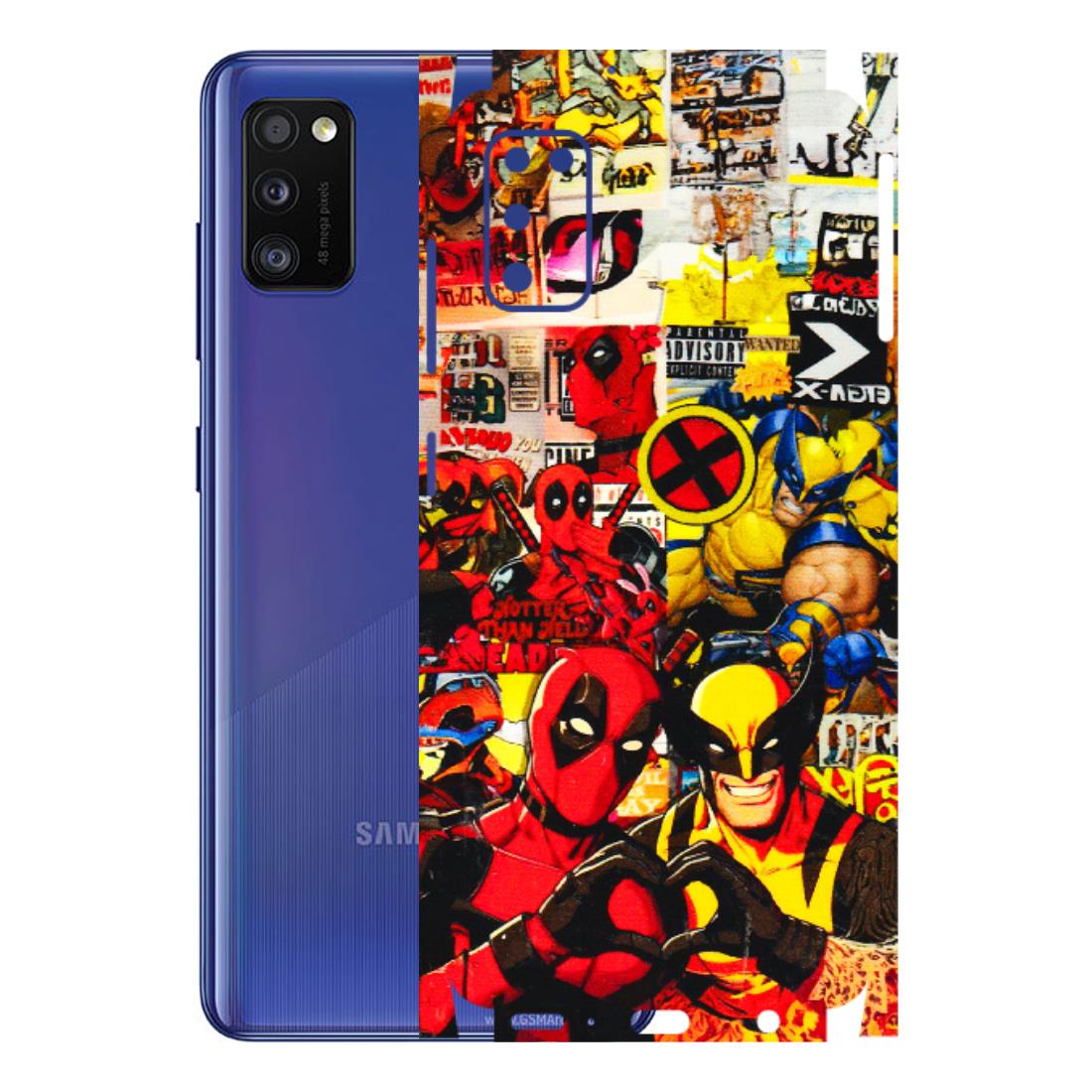 Samsung A/S Series Phone Skins (All Models) - Spidy Wolverine - 3D Embossed Finish (L-310) Samsung Galaxy A41