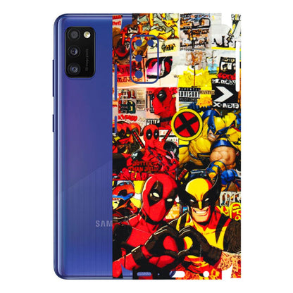 Samsung A/S Series Phone Skins (All Models) - Spidy Wolverine - 3D Embossed Finish (L-310) Samsung Galaxy A41