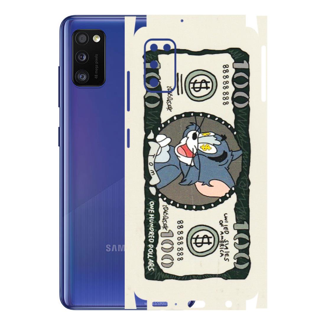Samsung A/S Series Phone Skins (All Models) - Tom Hundred Dollar - 3D Embossed Finish (L-324) Samsung Galaxy A41